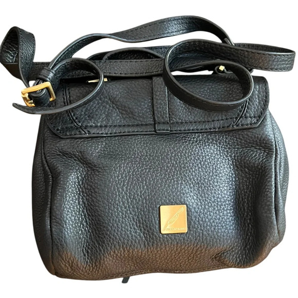 Brian Atwood Leather Fringe Embellished Crossbody Bag - Picture 4 of 7